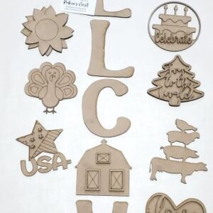 DIY Welcome Interchangeable Porch sign letters